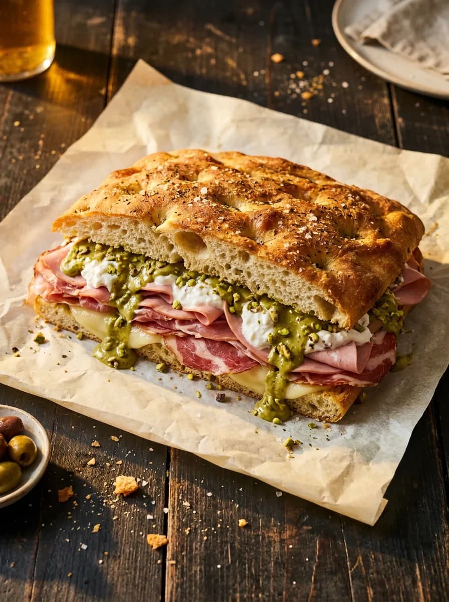 Focaccia farcita